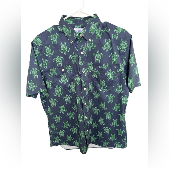 Men’s Southern tide short sleeve button down shirt - Picture 2 of 4